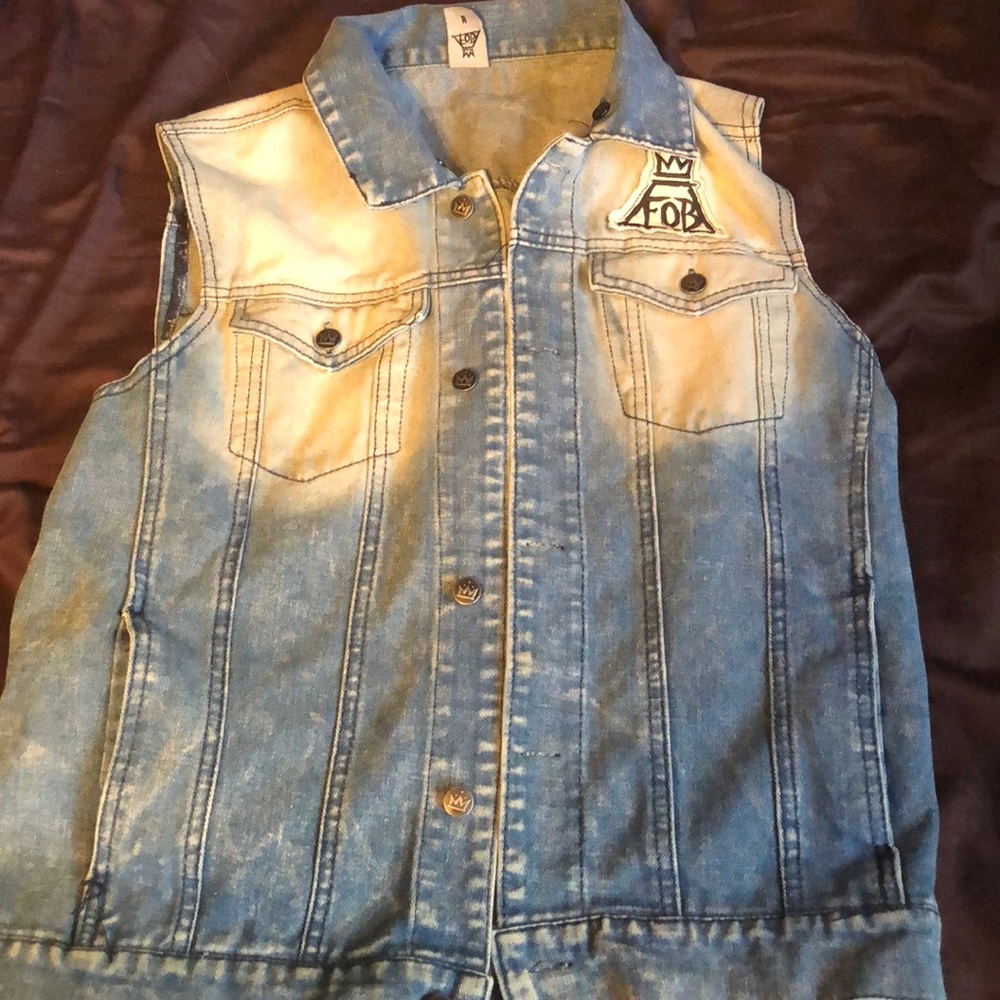Fall out boy Denim jacket
